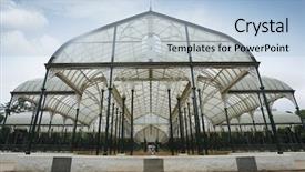  Presentation with botanical garden - Amazing PPT layouts having  backdrop and a  colored foreground