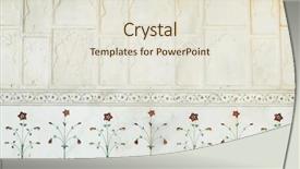  Presentation with india fort - Audience pleasing PPT theme consisting of lal qila - red fort backdrop and a  colored foreground