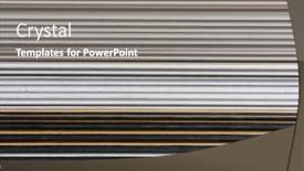  Presentation with flooring - Slide deck having laminate-flooring-stack-variations-abstract background and a gray colored foreground