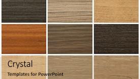  Presentation with furniture - Slide set consisting of laminates - chipboards color palette and texture background and a coral colored foreground