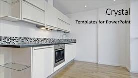  Presentation with mosaic - Cool new presentation theme with lamination steel - contemporary kitchen with black backdrop and a  colored foreground