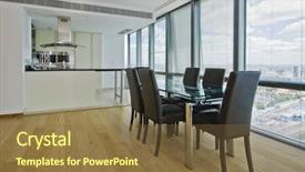  Presentation with play area - Theme featuring lamination steel - open plan kitchen background and a tawny brown colored foreground