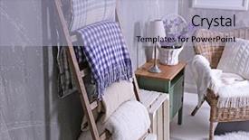  Presentation with hawaiian luau hanging decorative christmas - Cool new presentation design with lamp basket - warm plaids hanging on decorative backdrop and a light blue colored foreground