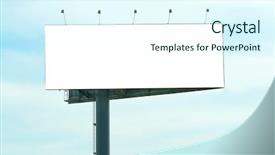  Presentation with blue sky - Presentation design having lamp post - wide white background of illuminated background and a cool aqua colored foreground