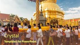  Presentation with thai temple - 