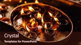  Presentation with diwali - Amazing presentation design having lampion - diwali lights india backdrop and a wine colored foreground