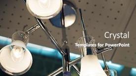  Presentation with lamps - Colorful PPT layouts enhanced with lamps-in-the-shop backdrop and a gray colored foreground