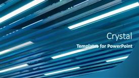  Presentation with diode - PPT layouts enhanced with lamps-with-diode-lighting-under background and a ocean colored foreground