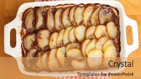  Presentation with grill out - Slides enhanced with lancashire hotpot straight background and a yellow colored foreground