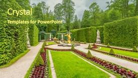  Presentation with germany and war - Beautiful theme featuring fountain living water - linderhof munich germany backdrop and a tawny brown colored foreground