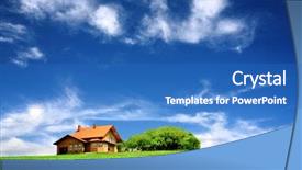  Presentation with environment - Beautiful presentation featuring baby cow color brown in green field backdrop and a seafoam green colored foreground