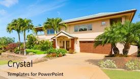  Presentation with sun blue sky and ocean - Amazing presentation theme having land sell - beautiful home exterior luxury home backdrop and a coral colored foreground