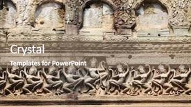  Presentation with khmer - Amazing PPT layouts having landmark angkor wat complex khmer backdrop and a coral colored foreground