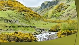  Presentation with landscape juridic - Colorful slides enhanced with landscape at armadale bay highlands backdrop and a  colored foreground