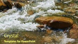  Presentation with mountain view - Presentation design enhanced with landscape-beautiful-view-of-mountain background and a tawny brown colored foreground