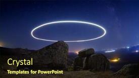  Presentation with romania - Audience pleasing PPT theme consisting of landscape-by-night-in-dobrogea backdrop and a wine colored foreground