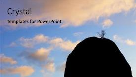  Presentation with mongolia - PPT layouts enhanced with landscape in gorkhi terelji national park mongolia background and a coral colored foreground