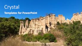  Presentation with tet - Slide deck having landscape-in-ille-sur-tet background and a teal colored foreground