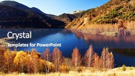  Presentation with romania - Cool new slides with landscape in retezat mountains romania backdrop and a  colored foreground