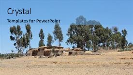  Presentation with ethiopia - PPT layouts having landscape in tigray province ethiopia background and a light blue colored foreground