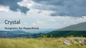  Presentation with italy - Amazing slide deck having landscape mood in italy march backdrop and a light blue colored foreground