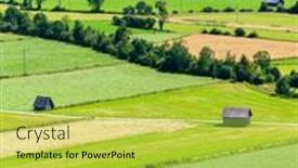  Presentation with landscape - PPT layouts enhanced with landscape-near-kaprun-salzburgerland-austria background and a yellow colored foreground