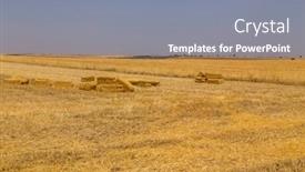  Presentation with natural - Cool new PPT theme with landscape-of-sierra-de-grazalema backdrop and a gray colored foreground