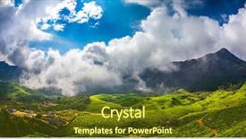  Presentation with kerala - Slide deck featuring landscape of the tea plantations background and a  colored foreground