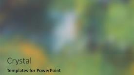  Presentation with blur - Presentation theme featuring landscape-outdoor-blurred-background-landscapes background and a seafoam green colored foreground