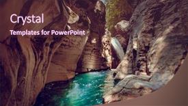  Presentation with sport blue - Audience pleasing slide set consisting of landscape travel background holiday rafting backdrop and a tawny brown colored foreground