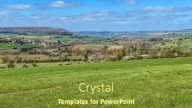  Presentation with belgium - Colorful PPT theme enhanced with landscape-view-of-torgny-village backdrop and a tawny brown colored foreground