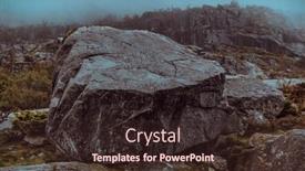  Presentation with norway - Slide set enhanced with landscape-with-huge-boulders background and a  colored foreground