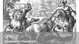  Presentation with hunting - Cool new PPT layouts with landscape-with-in-the-foreground backdrop and a gray colored foreground