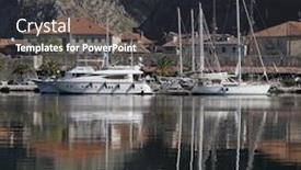  Presentation with kotor montenegro - Slides with landscape-with-the-image background and a dark gray colored foreground