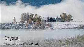  Presentation with mountain - Amazing PPT layouts having landscape with wolford mountain reservoir backdrop and a  colored foreground