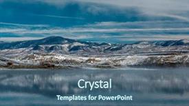  Presentation with mountain - Cool new slide set with landscape with wolford mountain reservoir backdrop and a  colored foreground