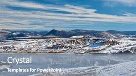  Presentation with japan beautiful landscape mountain fuji - Slides enhanced with landscape with wolford mountain reservoir background and a gray colored foreground