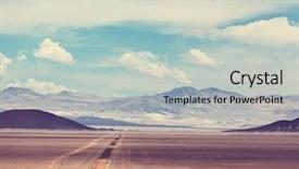  Presentation with bc forest landscapes - Cool new theme with road adventure - landscapes of northern argentina backdrop and a light blue colored foreground