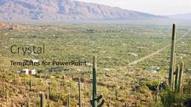  Presentation with tucson - Cool new slides with landscapes-over-suburb-of-tucson backdrop and a mint green colored foreground