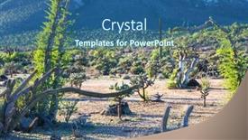  Presentation with tucson - Presentation theme enhanced with landscapes-over-suburb-of-tucson background and a ocean colored foreground