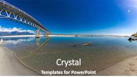  Presentation with new zealand - Theme with zealand's longest one-lane background and a dark gray colored foreground