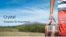  Presentation with language - Audience pleasing PPT theme consisting of language experience - digital composite of cropped image backdrop and a light blue colored foreground