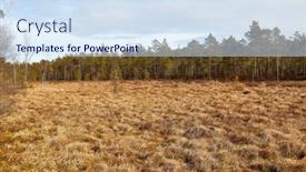  Presentation with lanscape - Theme having lanscape-in-finland-natural-area background and a sky blue colored foreground