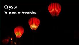  Presentation with vietnam - Amazing presentation theme having lantern in hoi an vietnam backdrop and a black colored foreground
