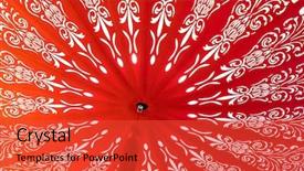  Presentation with good wishes - Presentation theme with lanterns of chinese mean best background and a red colored foreground