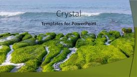  Presentation with taiwan - Slide deck consisting of laomei-green-reef-in-taiwan background and a light blue colored foreground