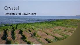  Presentation with taiwan - Presentation having laomei-green-reef-in-taiwan background and a  colored foreground