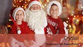  Presentation with cute - Cool new slide set with lap - cute little boy and girl backdrop and a red colored foreground