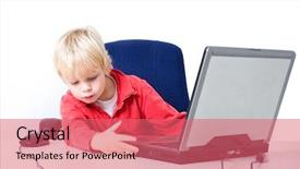  Presentation with cd rom drive cd - PPT layouts consisting of laptop closing the dvd-rom background and a  colored foreground