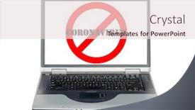  Presentation with now - Slide set with laptop-computer-international-no-symbol background and a lemonade colored foreground